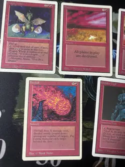 Unlimited MTG Lot of 5 Red Cards - Image 2