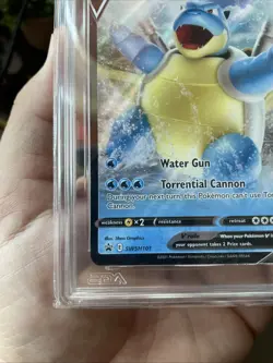 Blastoise v SWSH101 Sword & Shield Promo Holo Card AGS MINT 9 FREE SHIPPING! - Image 5