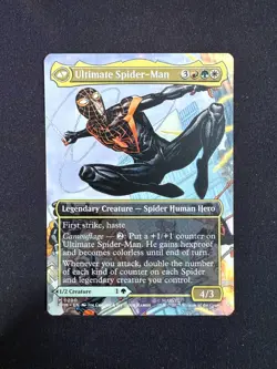 Miles Morales (BORDERLESS) Marvel Spider-Man - Magic (MTG) - Image 2