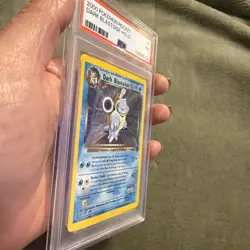 2000 Pokemon Rocket DARK BLASTOISE-HOLO #3/82 PSA 7 - Image 3