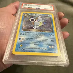 2000 Pokemon Rocket DARK BLASTOISE-HOLO #3/82 PSA 7 - Image 4