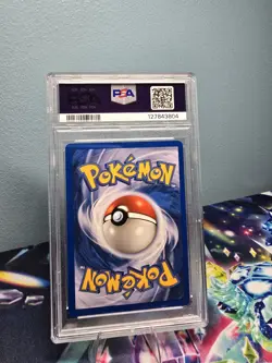 Pokemon TCG Blastoise Holo Foil Rare Card 2/130 2000 Base Set 2 PSA 5 - Image 2