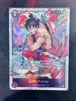 Luffy-Tarou ST18-005 SR ONE PIECE Card Game NM Purple Starter Deck 18 English - Image 1