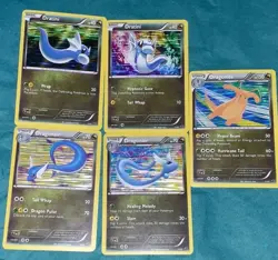 Dragonite Evolution Set Dragon Vault Holo Rare Pokemon TCG Card Lot - Image 1