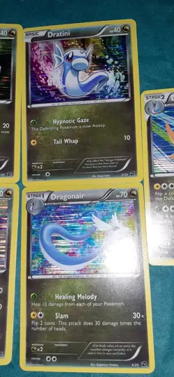 Dragonite Evolution Set Dragon Vault Holo Rare Pokemon TCG Card Lot - Image 4