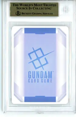BGS Pristine 10 Gundam Card Game Gundam RX-78-2 GD01-001 LR+ Newtype Rising 2025 - Image 2