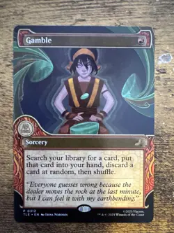 Gamble P0312 Magic The Gathering Avatar The Last Airbender Promo Card NM MTG - Image 1
