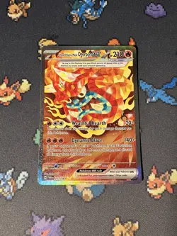 Pokemon Cards Ogerpon ex 212/167 Illustration Rare Twilight Masquerade - (NM) - Image 1