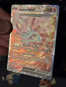 Pokemon Cards Ogerpon ex 212/167 Illustration Rare Twilight Masquerade - (NM) - Image 3