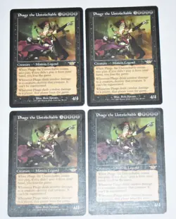 4X PHAGE THE UNTOUCHABLE Legendary Creature Minion Rare LEGIONS MTG - Image 1