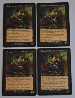 4X PHAGE THE UNTOUCHABLE Legendary Creature Minion Rare LEGIONS MTG - Image 2
