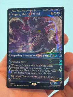 1X HALO FOIL Higure, the Still Wind SHOWCASE MINT MTG Magic Secret Lair EDH - Image 3