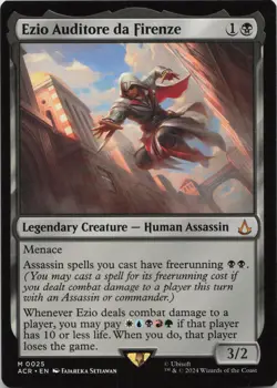 Ezio Auditore da Firenze M Universes Beyond: Assassin's Creed 25 NM MTG - Image 1