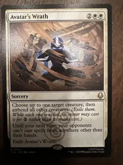 Avatar's Wrath : MTG / Avatar: The Last Airbender #0012 / NM - Image 1