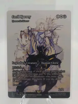 MTG Cecil Harvey (Tymna the Weaver) #0018 Final Fantasy NM Showcase - Image 1