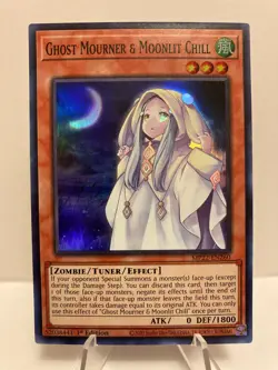 Yu-Gi-Oh! Ghost Mourner & Moonlit Chill MP22-EN260 Super Rare 1st Ed. NM - Image 1