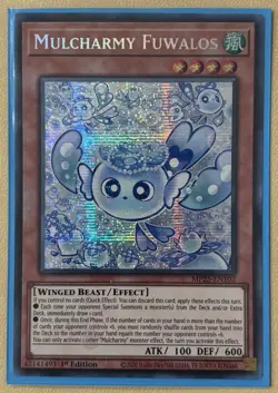 Mulcharmy Fuwalos MP25-EN102 Prismatic Secret Rare 1st Ed - Image 1