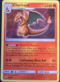 Pokemon TCG Charizard SM226 Holo Rare Promo Card - Image 1