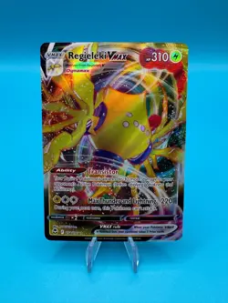 Pokemon Card Regieleki VMAX 058/195 Silver Tempest Full Art Near Mint - Image 1