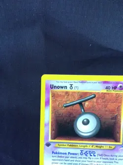 Pokemon Cards: 1st Edition Neo Destiny Common: Unown T 88/105 - Image 2