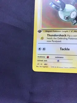 Pokemon Cards: Gym Heroes 1st Edition Common: Lt. Surge's Magnemite 80/132 - Image 5