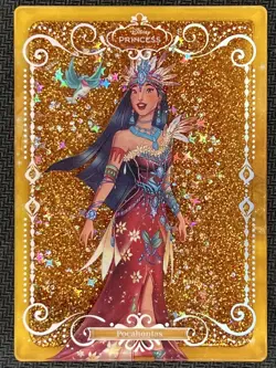 Pocahontas 2025 Suplay Disney Princess Create Your World Flowing Sand Card #01 - Image 1