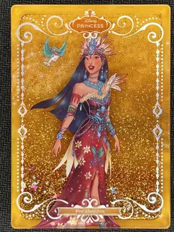 Pocahontas 2025 Suplay Disney Princess Create Your World Flowing Sand Card #01 - Image 2