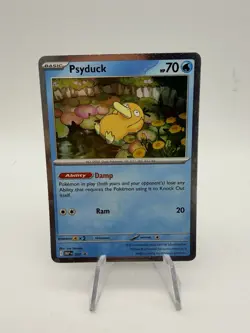 Pokemon TCG Psyduck Mega Evolution Promo Card 007 Mint Condition Pack Fresh - Image 1