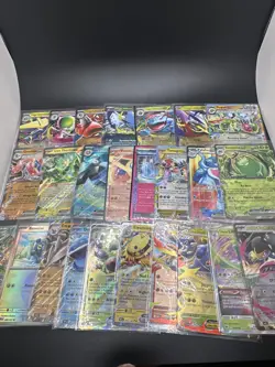 30X Pokemon Double Rare EX Card Lot Mega & Full Art - Image 1