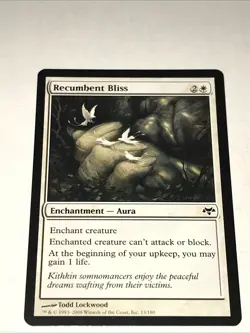 Magic the Gathering Recumbent Bliss Card - Image 2