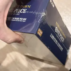 One Piece TCG: OP-01 Romance Dawn Booster Box Sealed ✅ White Bottom Card CCG TCG - Image 2