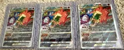 🔥Pokemon Charizard VSTAR SWSH262 Promo Cards Holo Near Mint (x 3) 🔥 - Image 1