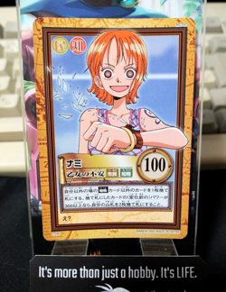 One Piece Bandai Carddass Card Nami C336 Japanese Retro Vintage Japan - Image 1