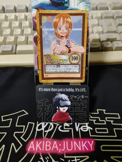 One Piece Bandai Carddass Card Nami C336 Japanese Retro Vintage Japan - Image 5