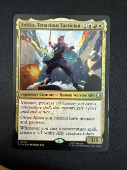 Sokka, Tenacious Tactician (FOIL) - Avatar (Magic) - Image 1