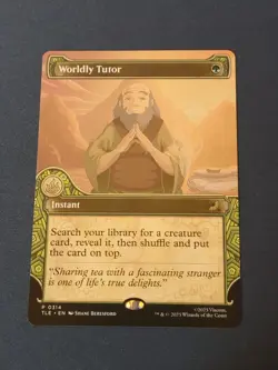 Worldly Tutor (Showcase) Avatar: The Last Airbender: Eternal-Legal Regular - Image 1