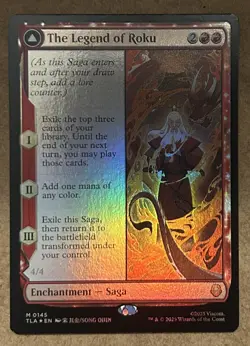 Foil* The Legend of Roku - Avatar: The Last Airbender TLA - NM MTG - Image 1
