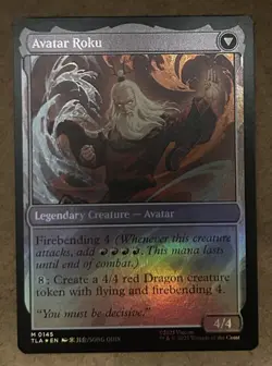 Foil* The Legend of Roku - Avatar: The Last Airbender TLA - NM MTG - Image 2