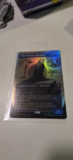 Wan Shi Tong Librarian Mythic Borderless FOIL NM - Magic MTG TLA #0320 - Image 3