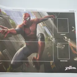 2025 SDCC Marvel Magic The Gathering Spider-Man Daily Bugle Newspaper Playmat - Image 5