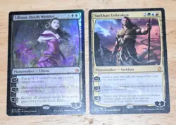 MTG 2X Planeswalker Liliana Death Wielder FOIL, Sarkhan Unbroken - Image 1