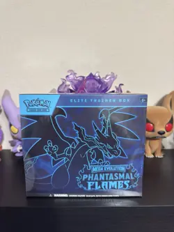 Pokemon Phantasmal Flames ETB In Hand! Mega Evolutions Pokemon TCG - Image 1