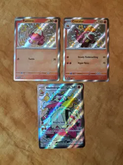 Shiny Skeledirge - Crocalor - Fuecoco - SVP 079 080 081 - Pokemon TCG Promo - Image 2