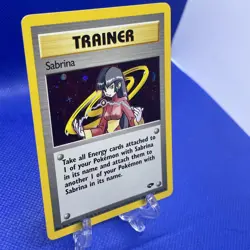 Sabrina Trainer 20/132 Gym Challenge Holo Rare Pokemon clean NM never played - Image 2