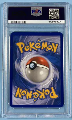 Pokemon Meganium Reverse Holo 13/123 Mysterious Treasures Set 2007 - PSA 7 NM - Image 2