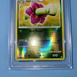 Pokemon Meganium Reverse Holo 13/123 Mysterious Treasures Set 2007 - PSA 7 NM - Image 4