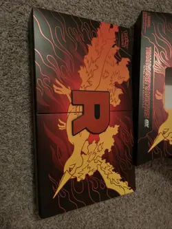 POKEMON TEAM ROCKET'S MOLTRES UPC Ultra Premium Collection Mat, Deck Box & More - Image 3