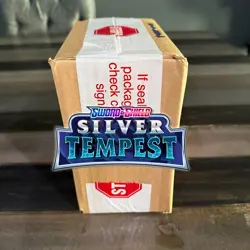 Pokemon SWSH Silver Tempest Checklane Blisters Factory Sealed Case of 16 packs - Image 1