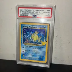 2021 Pokemon SHINING MAGIKARP #66 Celebrations Classic HOLO PSA 10 - Image 2