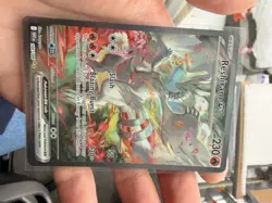 Pokemon TCG Reshiram Holo Full Art Sir 166/086 White Flare Pack Fresh NM US - Image 1